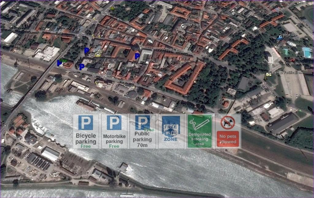 A7 Apartments Komárno المظهر الخارجي الصورة